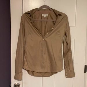 Tan blouse